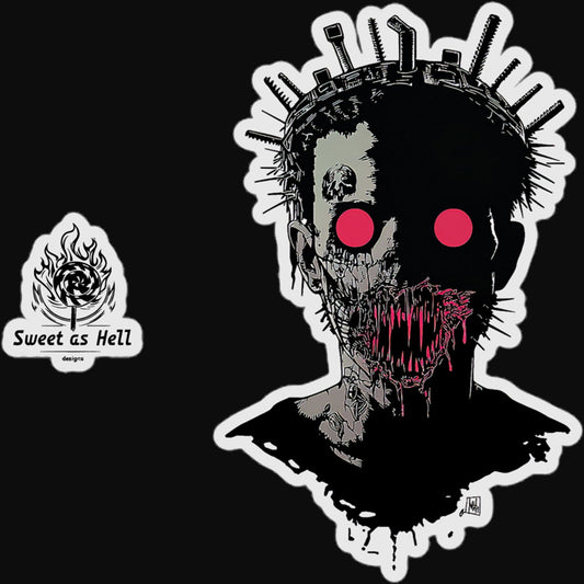 Sweet As Hell Designs' Ruffian Sticker # 5 - Sweet As Hell Designs