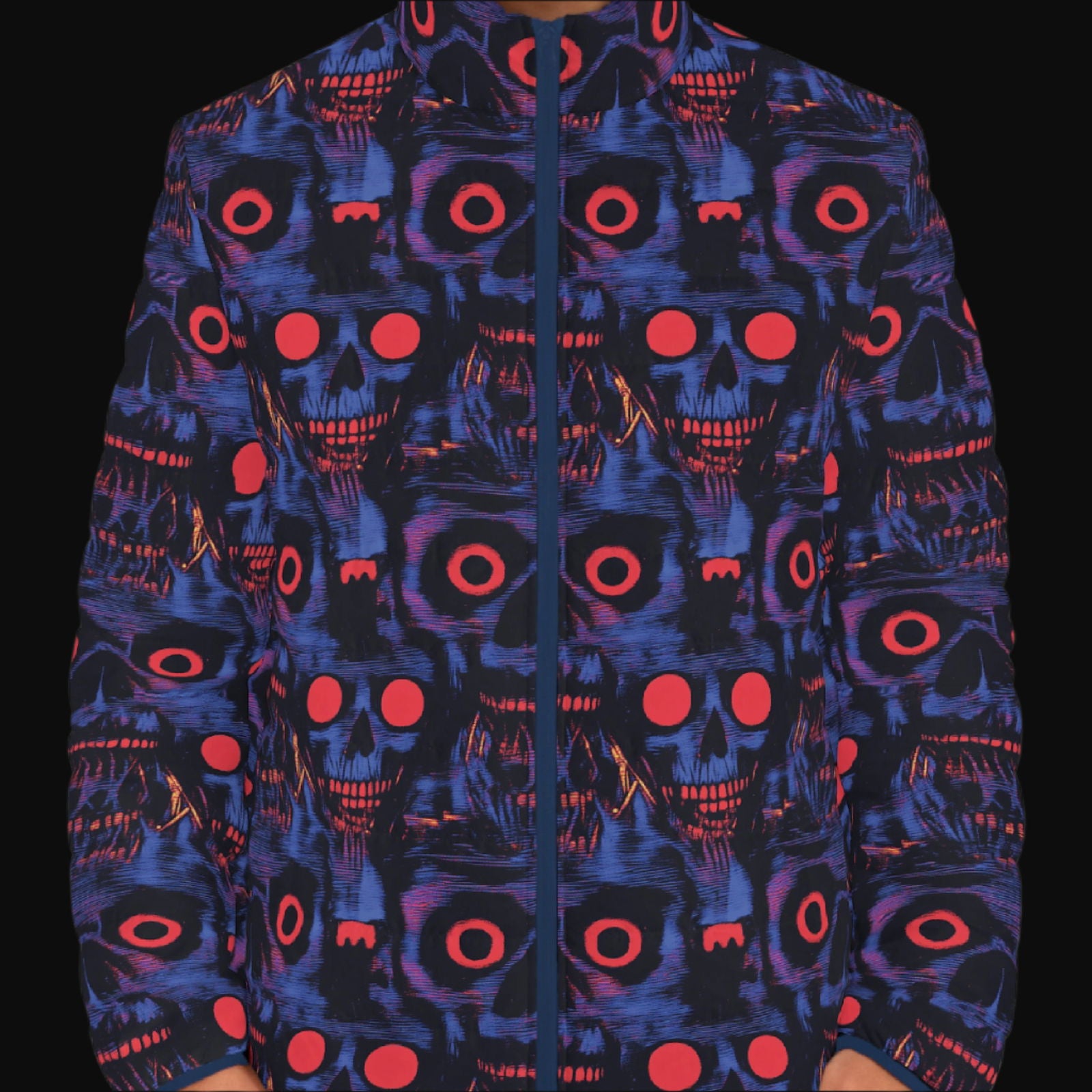 Sweet As Hell Designs' Trippy Dead Bubble Goose Jacket - Sweet As Hell Designs