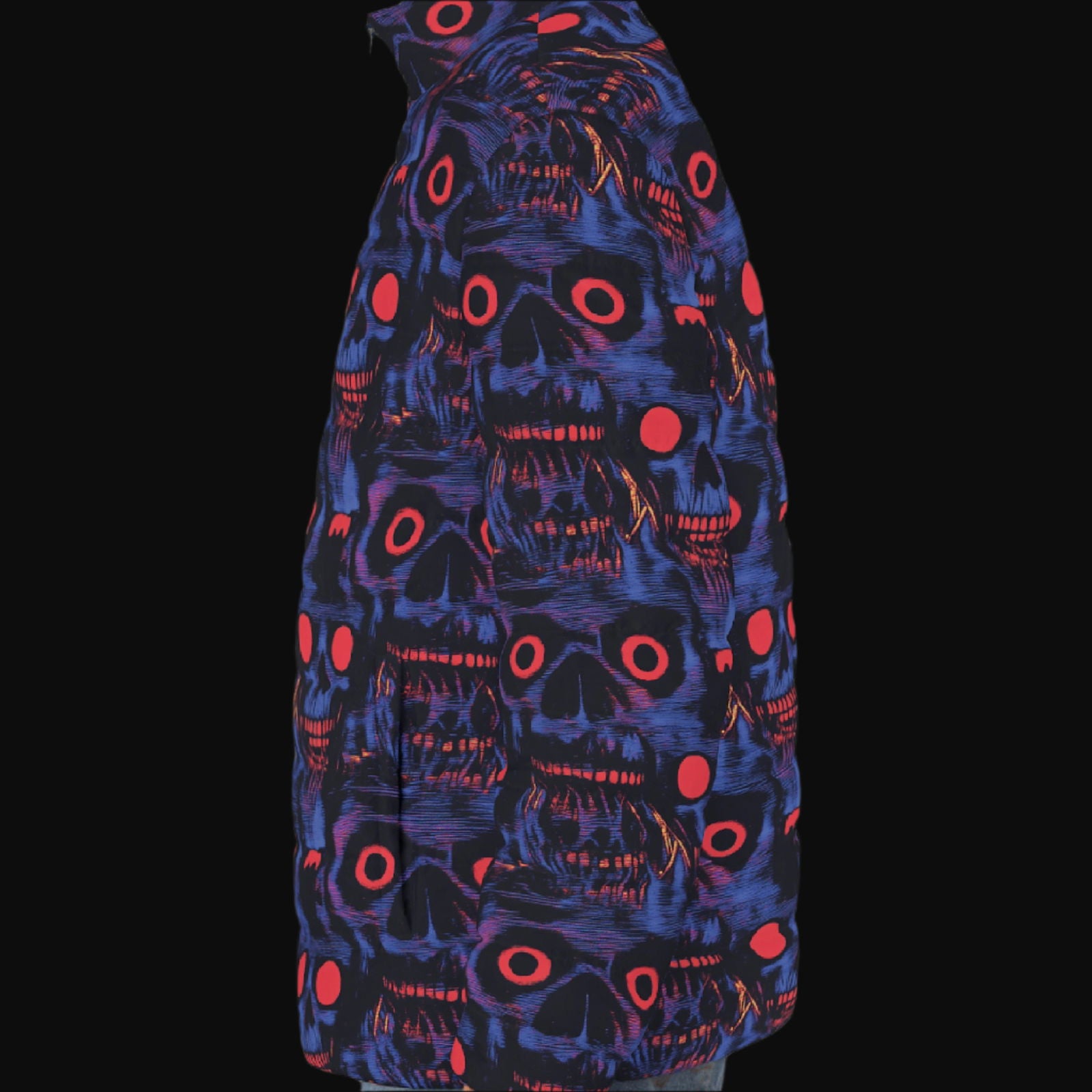 Sweet As Hell Designs' Trippy Dead Bubble Goose Jacket - Sweet As Hell Designs