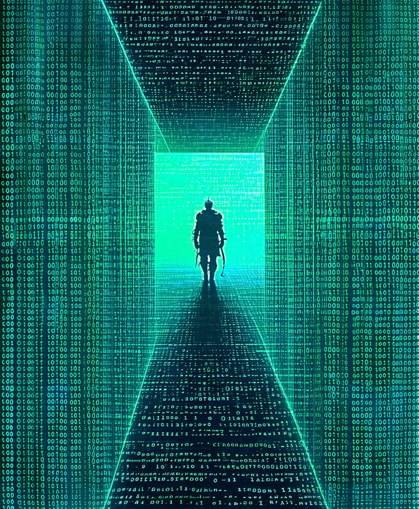 cyberpunk warrior digital tunnel SN3183