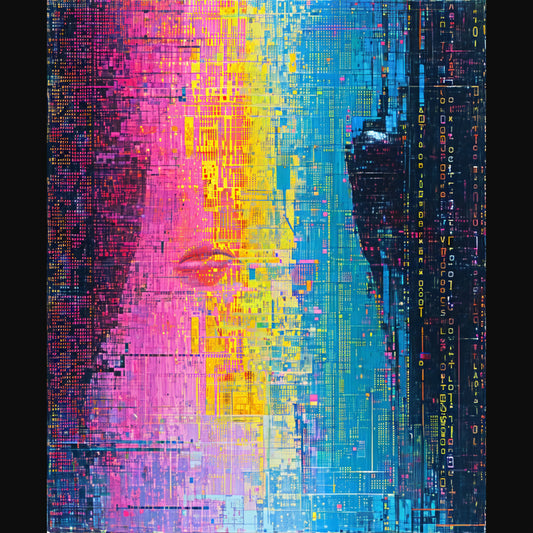 digital circuit silhouette SN3203