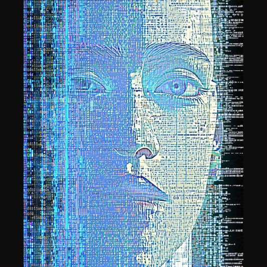 digital face code pixels SN3234