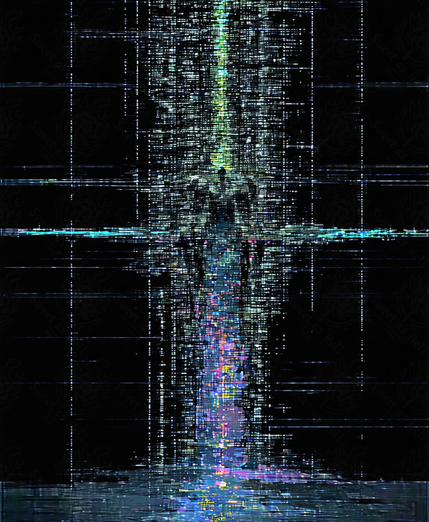 digital glitch art SN3256