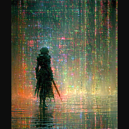 digital rain warrior SN3289