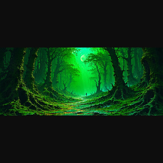 enchanted green forest SN3312