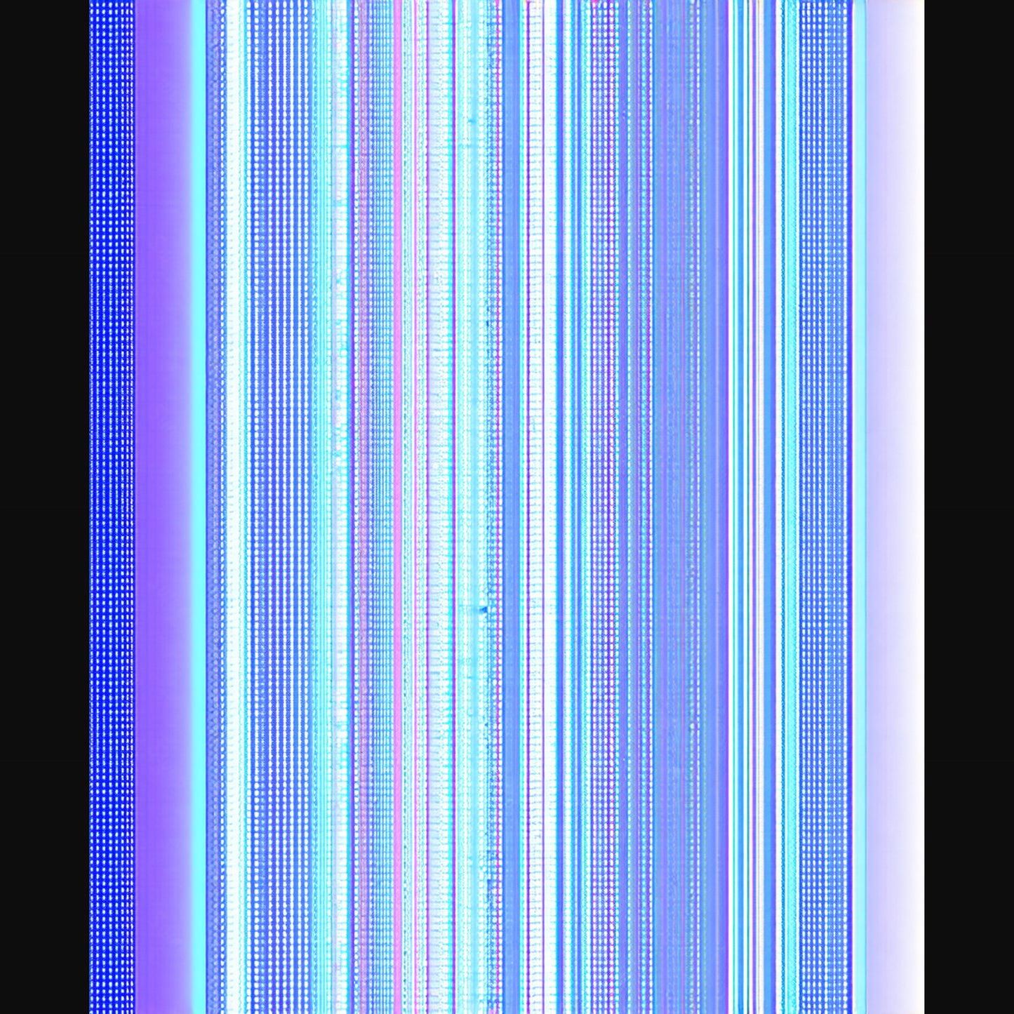 glitched blue lines SN3326