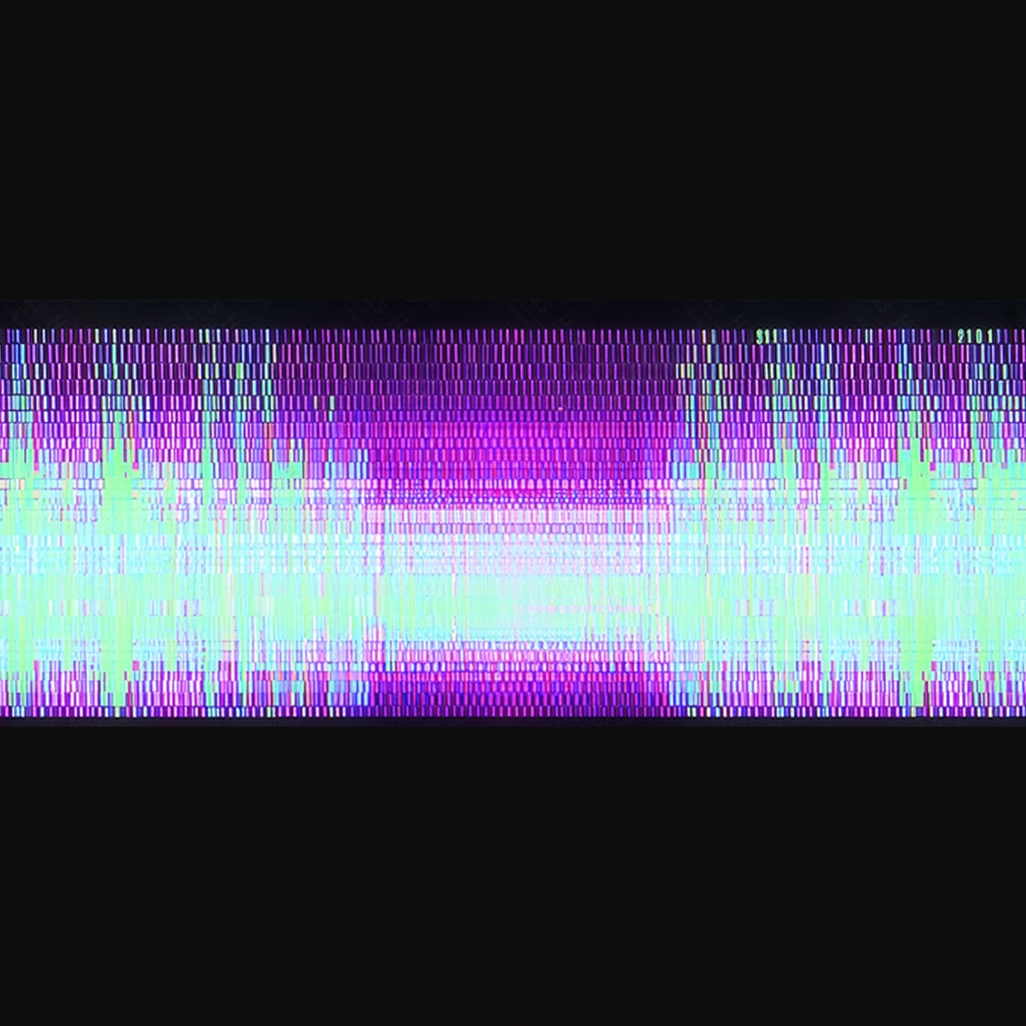 glitched screen abstract SN3342