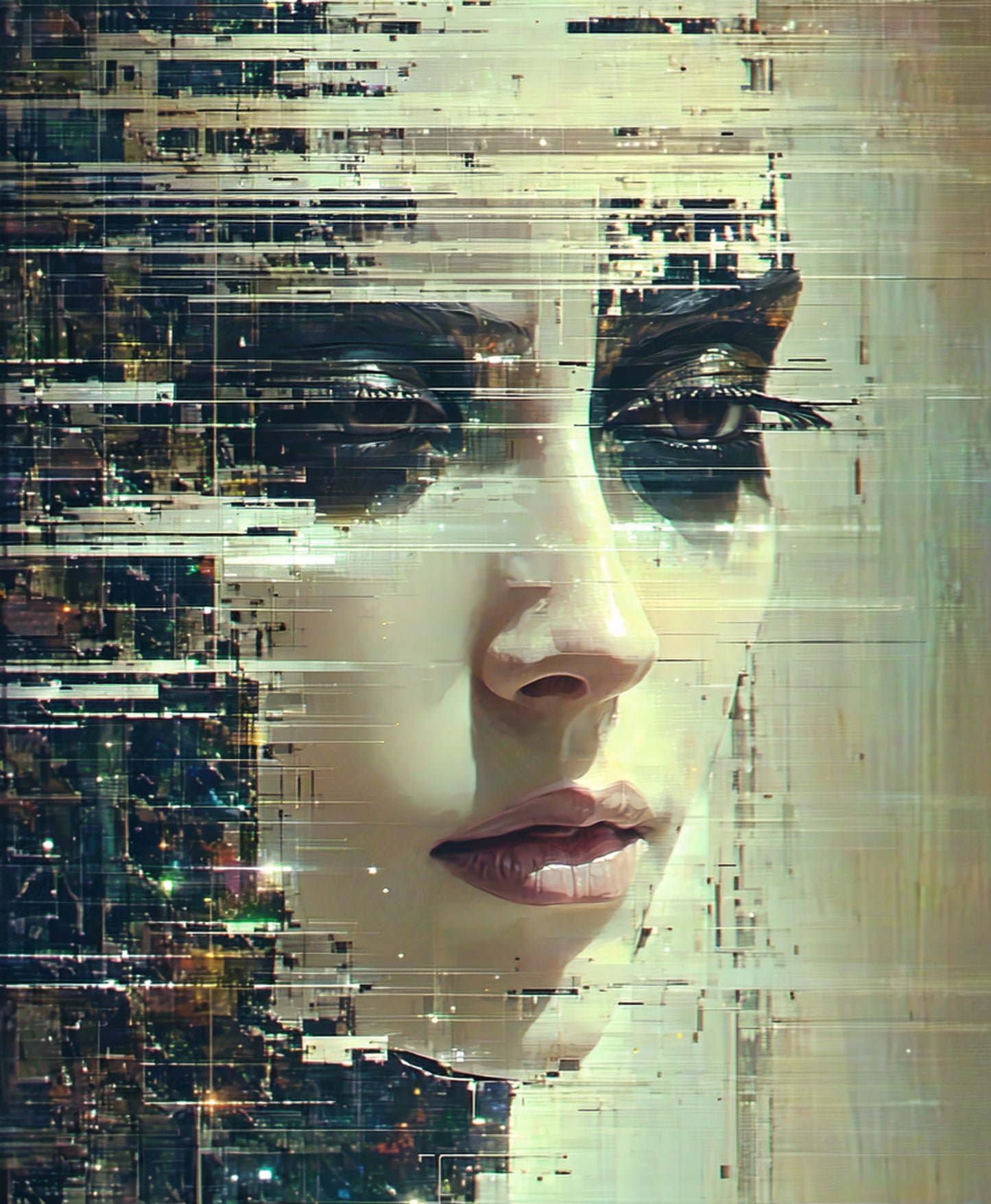 glitching gaze SN3347