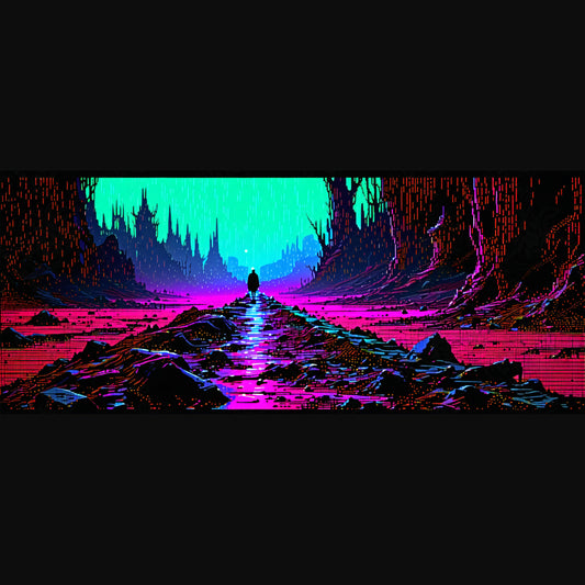 pixelated dreamscape SN3398