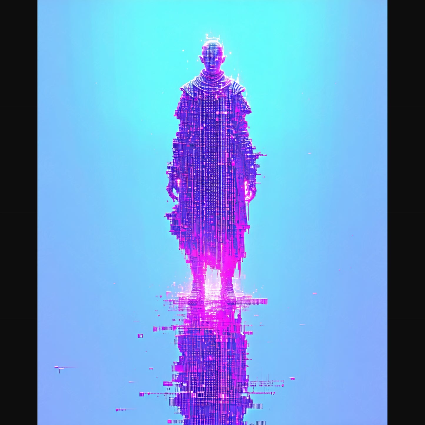 synthwave monk SN3427