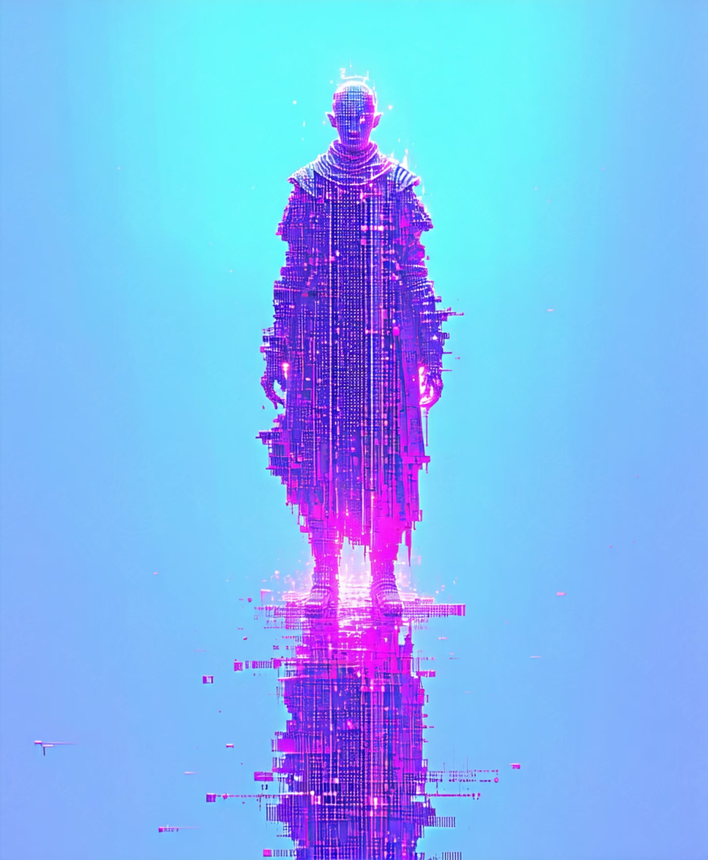 synthwave monk SN3427